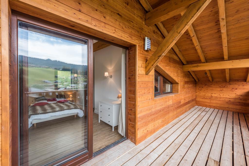 Ferienwohnung Les Terrasses De Perrieres Les Gets Exterior foto