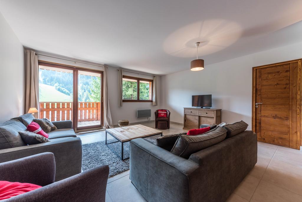 Ferienwohnung Les Terrasses De Perrieres Les Gets Exterior foto