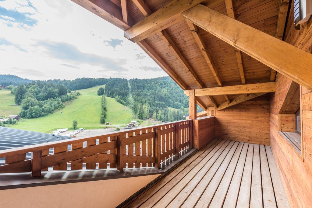 Ferienwohnung Les Terrasses De Perrieres Les Gets Exterior foto